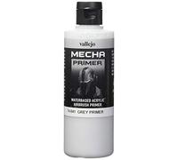 Vallejo 200 ml "AV Mecha Color" Acrylic Airbrush Colour - Grey Primer