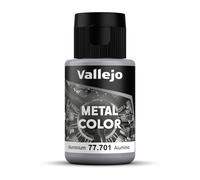 Vallejo Metal Colours 32ml Bottle Aluminium Chrome Copper Steel Silver Gold