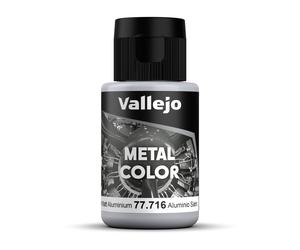 Vallejo Metal Colours 32ml Bottle Aluminium Chrome Copper Steel Silver Gold
