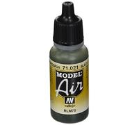 Vallejo Acrylic Paint Model Air 17 ml Airbrush Black Green (RLM70)