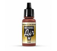 Vallejo Model Air 17 ml Acrylic Paint - Brown Rlm 26