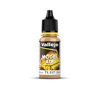 Vallejo Model Air 17 ml Acrylic Paint - Camouflage Brown Ral8020