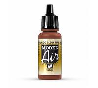 Vallejo Model Air 17 ml Acrylic Paint - Fire Red
