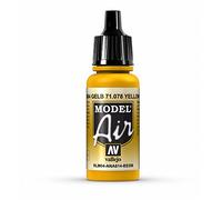 Vallejo Model Air 17 ml Acrylic Paint - Gold Yellow