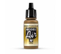 Vallejo Model Air 17 ml Acrylic Paint - Golden Brown