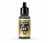 Vallejo Model Air 17 ml Acrylic Paint - Green Brown