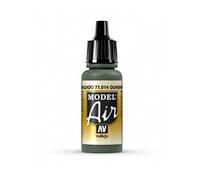 Vallejo Model Air 17 ml Acrylic Paint - Gunship Green