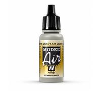 Vallejo Model Air 17 ml Acrylic Paint - Light Gull Gray
