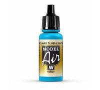 Vallejo Model Air 17 ml Acrylic Paint - Light Sea Blue