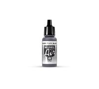 Vallejo Model Air 17 ml Acrylic Paint - Metallic Black