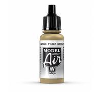 Vallejo Model Air 17 ml Acrylic Paint - Metallic Bright Brass