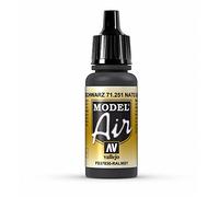 Vallejo Model Air 17 ml Acrylic Paint - NATO Black