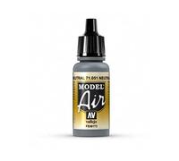 Vallejo Model Air 17 ml Acrylic Paint - Neutral Gray