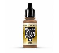 Vallejo Model Air 17 ml Acrylic Paint - Us Flat Brown
