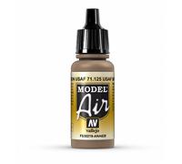 Vallejo Model Air 17 ml Acrylic Paint - USAF Brown