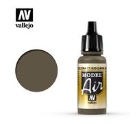 Vallejo Model Air Acrylic Color Airbrush 71029 Dark Earth