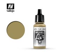 Vallejo Model Air Acrylic Color Airbrush 71067 Bright Brass