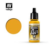 Vallejo Model Air Acrylic Color Airbrush 71078 Yellow RLM04
