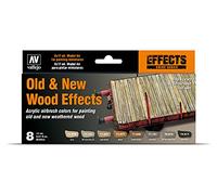 Vallejo Model Air Acrylic Paint for Wood, Matte Finish, 18 ml, Airbrush Compatible for Modeling and Miniatures