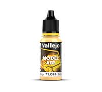 Createx Vallejo Model Air Acrylic Paint 71074 Beige – Water-based, Matte, for Airbrush, 18 ml
