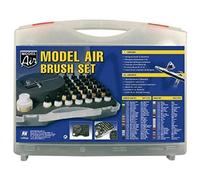 Vallejo Model Air Airbrush Set with Basic Colours