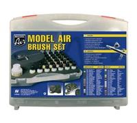 Vallejo Model Air Airbrush Set with Military Colours