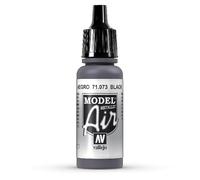 Vallejo MODEL AIR color BLACK METAL