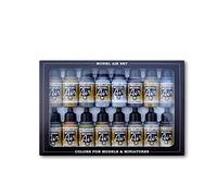 Vallejo Model Air German/Allied WWII Airbrush Acrylic Paint Set, Assorted Colors, 17 ml (Pack of 16)