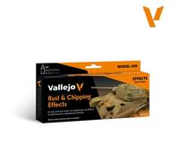 Vallejo Model Air Rust & Chipping Effects Paint Set