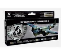 Vallejo 17ml x 8 71148 Model Air Set - RAF Colours Coastal Command 1939-1945