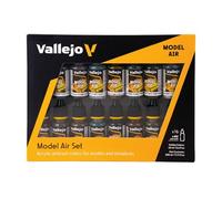 Vallejo Model Air Set - RLM Complete Set (15 x RLM + Matt Varnish)
