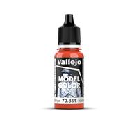 Vallejo Model Color 17 ml Acrylic Paint - Bright Orange