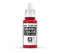 Vallejo Model Color 17 ml Acrylic Paint - Carmine Red