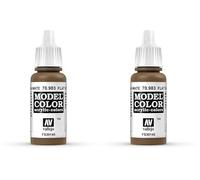 Vallejo Model Color 17 ml Acrylic Paint - Flat Earth (Pack of 2)