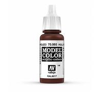 Vallejo Model Color 17 ml Acrylic Paint - Hull Red