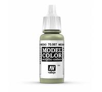 Vallejo Model Color 17 ml Acrylic Paint - Medium Grey