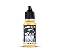 Createx Vallejo Acrylic Paint – Model Color 17 ml Dropper Bottle – Sand Yellow