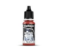 Createx Vallejo Acrylic Paint Model Color 17 ml - Scarlet