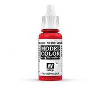 Vallejo Model Color 17 ml Acrylic Paint - Vermillion