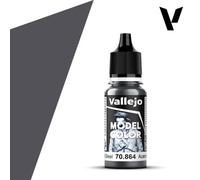 Vallejo Model Color 17Ml Metallic Natural Steel