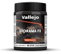 Vallejo Model Color 200 ml Stone Textures - 200 (Pack of 1), Black Lava