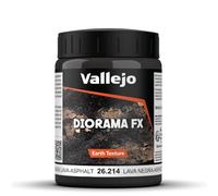 Vallejo Diorama Effects Stone Texture Resin - Black Lava - 200 ml