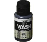 Vallejo Model Color 35 ml Wash Paints - Black