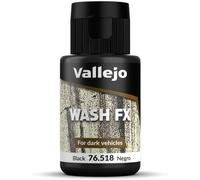 Vallejo Model Color 35 ml Wash Paints - Black