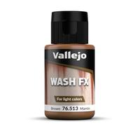Vallejo Model Wash 35ml Bottle Rust Brown Green Oil Desert Earth Chipping Washes