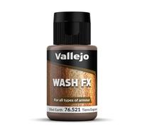 Vallejo Model Color 35 ml Wash Paints - Oiled Earth