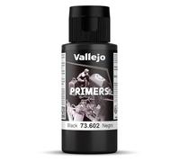 Vallejo Model Color 60 ml Polyurethane Primer - Black