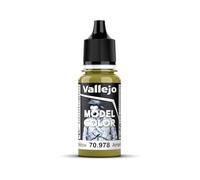 Vallejo Model Color 17 ml Acrylic Paint - Dark Yellow
