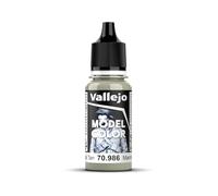 Vallejo Model Color Acrylic Paint, Deck Tan, Matte Finish, Self-Leveling, BSL System for Modeling and Figures, 18 ml