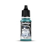 Vallejo Model Color Acrylic Paint, Green Blue, 18 ml, Self-Leveling, BSL System for Modeling and Miniatures